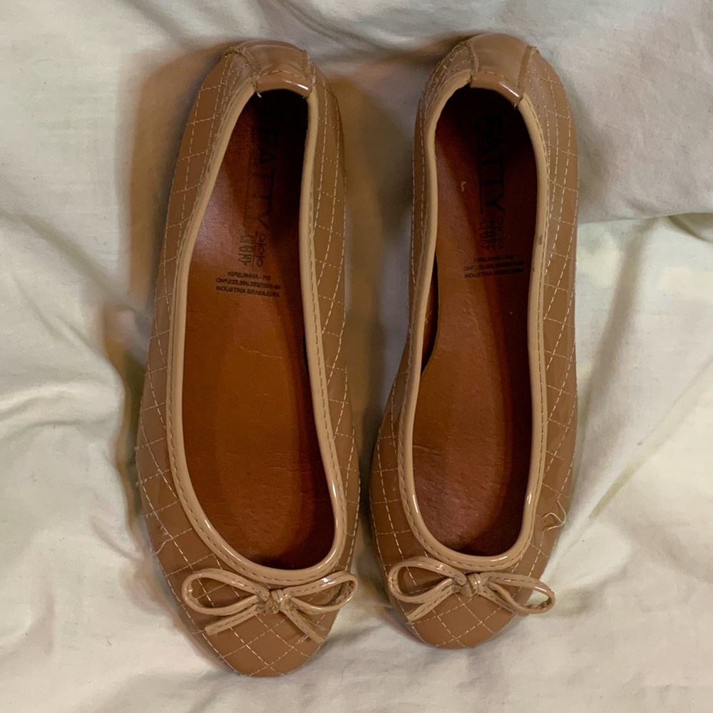 Fatty Made in Brazil Women’s Ballet Leather Flats READ description